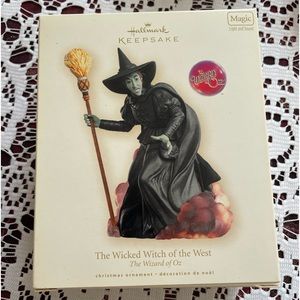 Hallmark Keepsake 2007 The Wicked Witch Of The West The Wizard of Oz Ornament